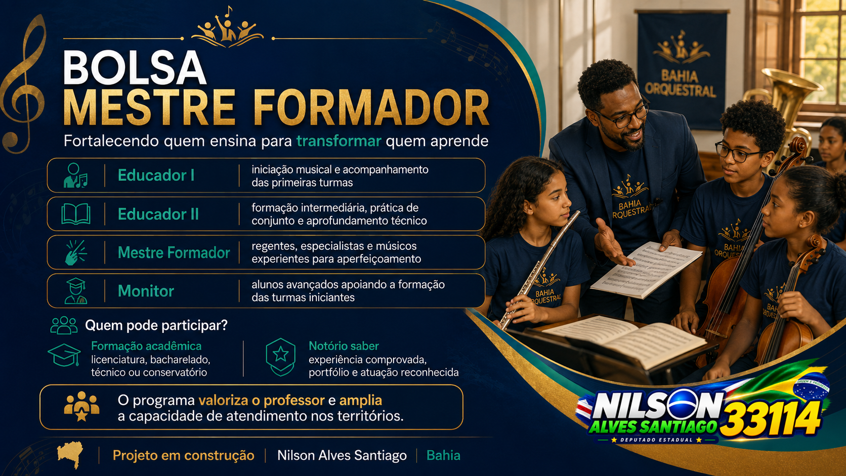 Bolsa Mestre Formador